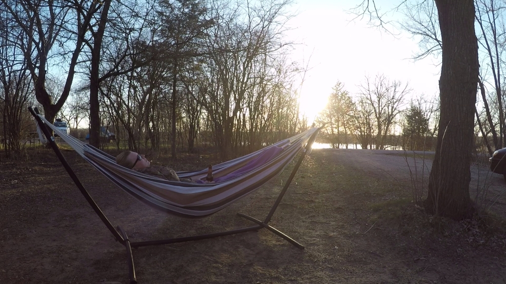 sunset hammock
